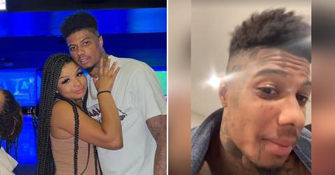 shocking video rapper blueface and his girlfriend chrisean rock start fighting on la street pp