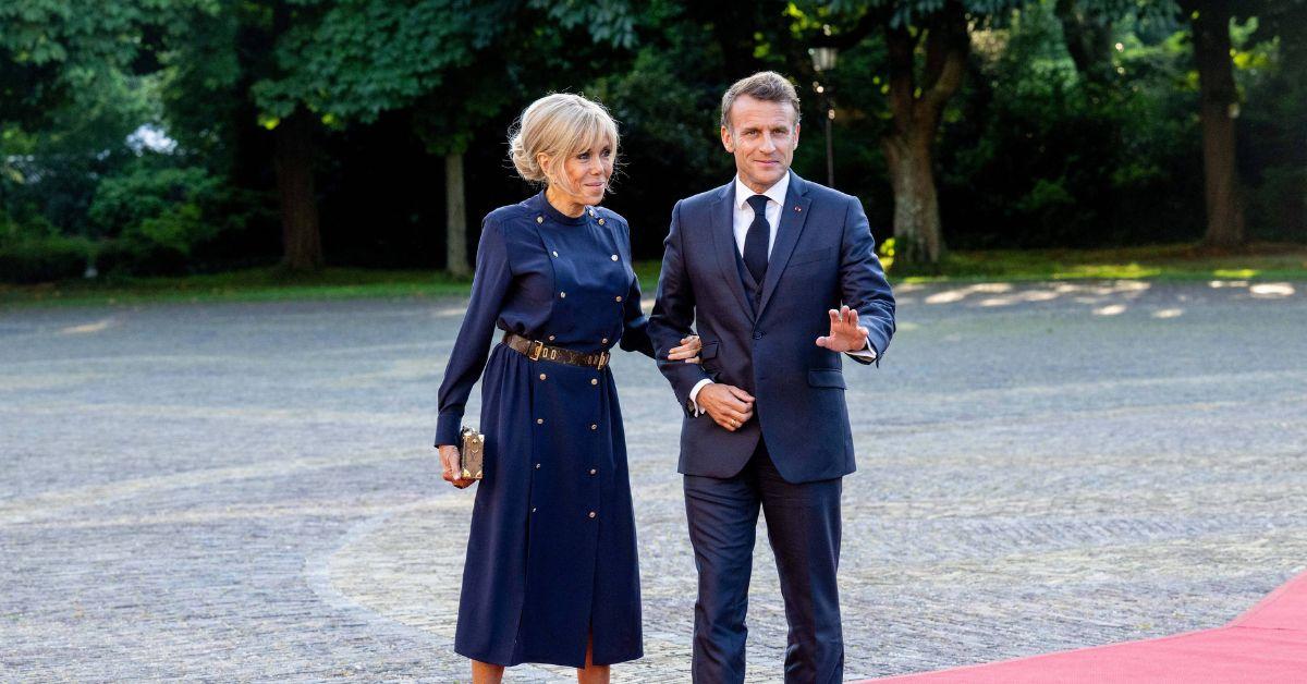 Photo of Brigitte and Emmanuel Macron
