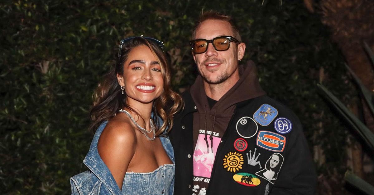 Sommer Ray Beams With Diplo At Launch Party