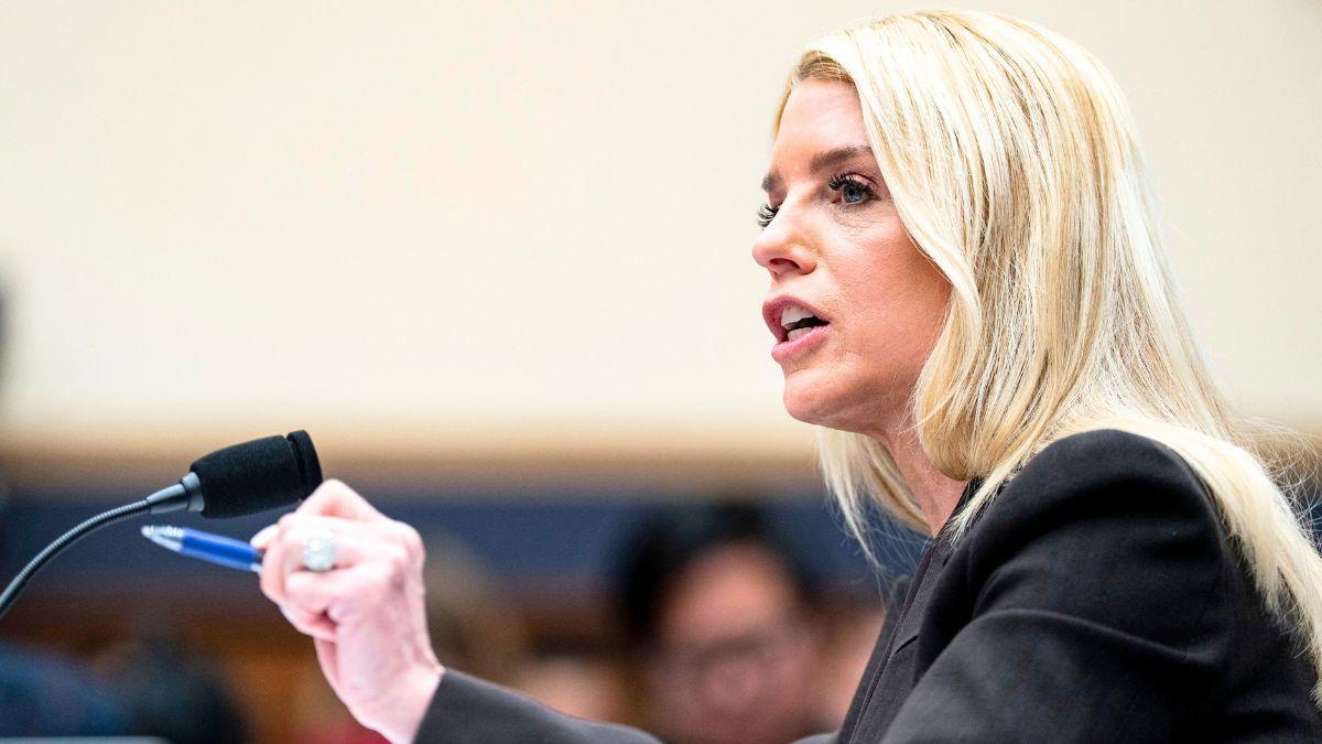 Pam Bondi said her department worked in 'good faith' to release the Epstein Files.