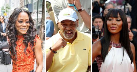 mike tyson naomi campbell and robin givens