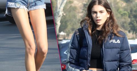 Kaia Gerber Legs Look Very Skinny