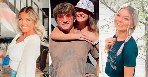 Split photo of Kaylee Goncalves, Ethan Chapin and Xana Kernodle, Madison Mogen