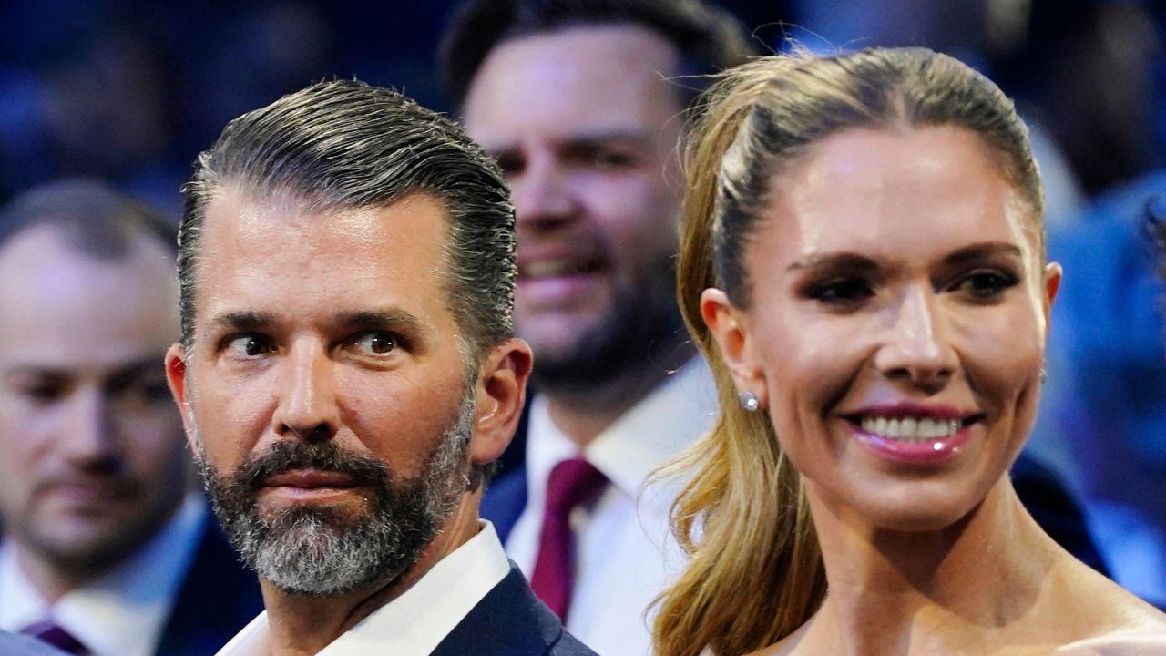 picture of donald Trump jr. and Bettina Anderson