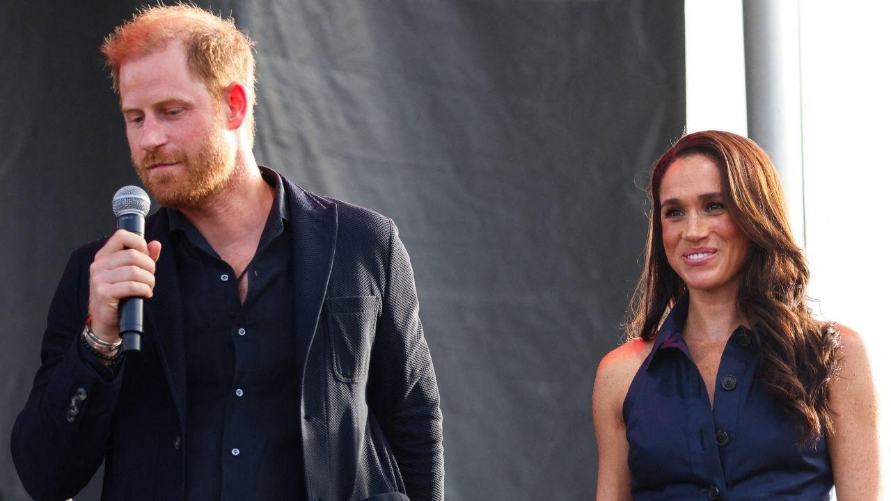Photo of Prince Harry and Meghan Markle