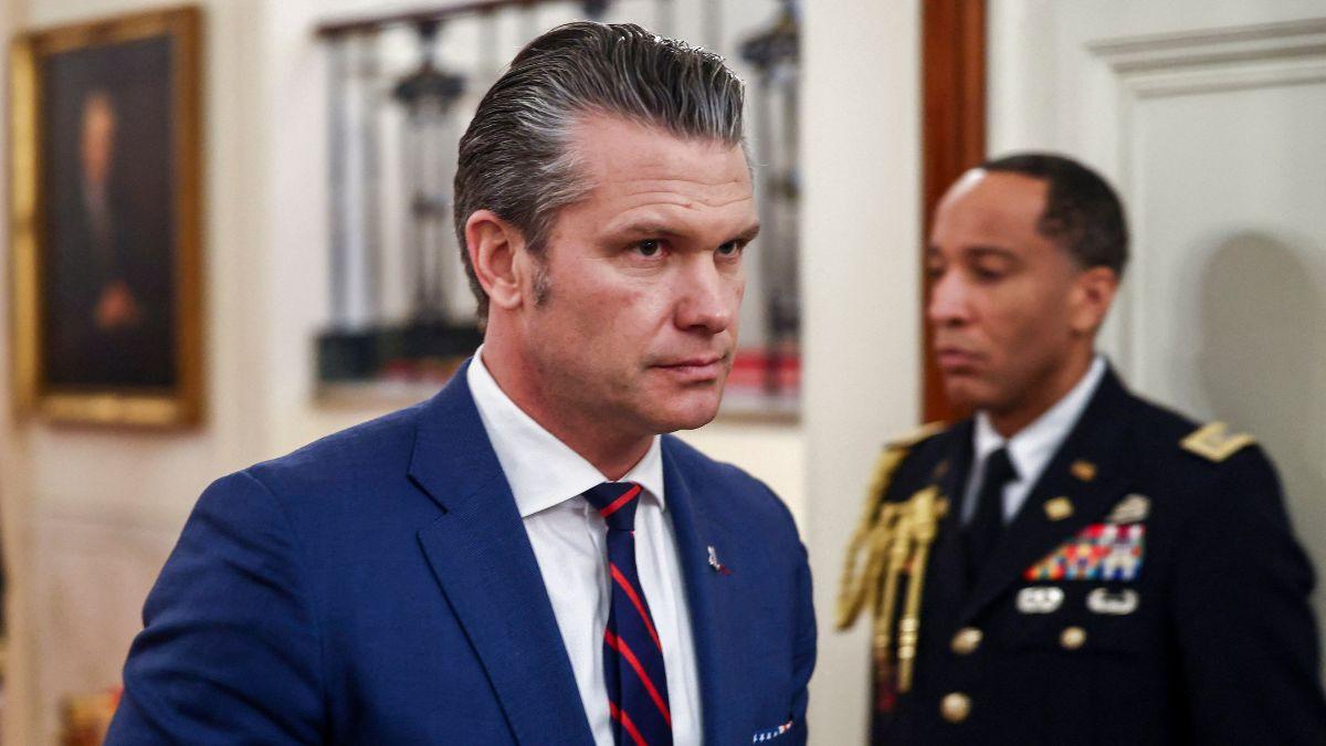 Pete Hegseth said the Pentagon was in 'lockstep' with Trump on the files dump.