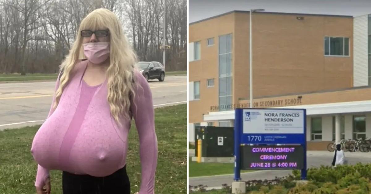 Kayla Lemieux, Canadian teacher with size-Z prosthetic breasts, placed on  paid leave : r/Conservative