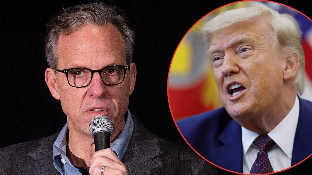 Photo of Jake Tapper, Donald Trump