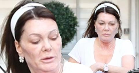 //Lisa Vanderpump face mask photos pp