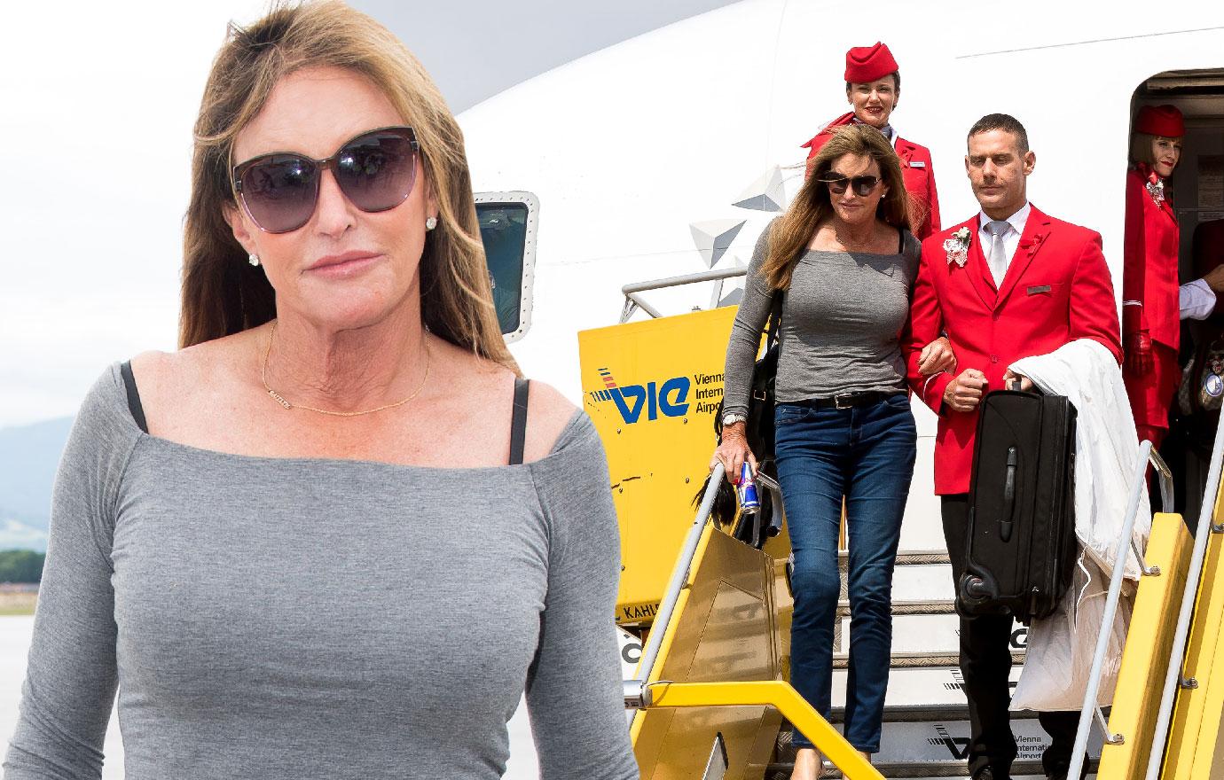 Kris and Caitlyn Jenner Wear Matching Gucci Handbags