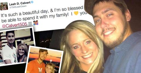 //leah messer jeremy calvert tweet wonderful day together