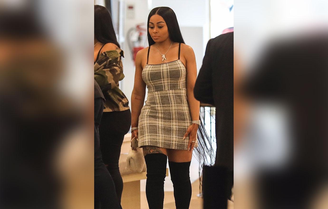 //Blac Chyna Shoe shops with lawyer