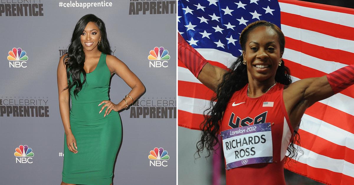 rhoa porsha williams seen in africa not returning show replaced olympian pp