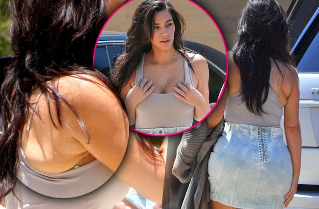 Fat Rolls & Cellulite! Kim Kardashian's Weight Loss Lies EXPOSED