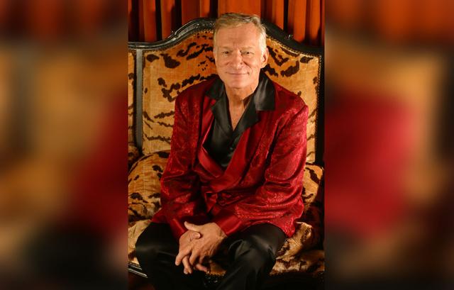 Hugh Hefner Auction: Playboy King Famous Black Silk Pajamas & Playboys 