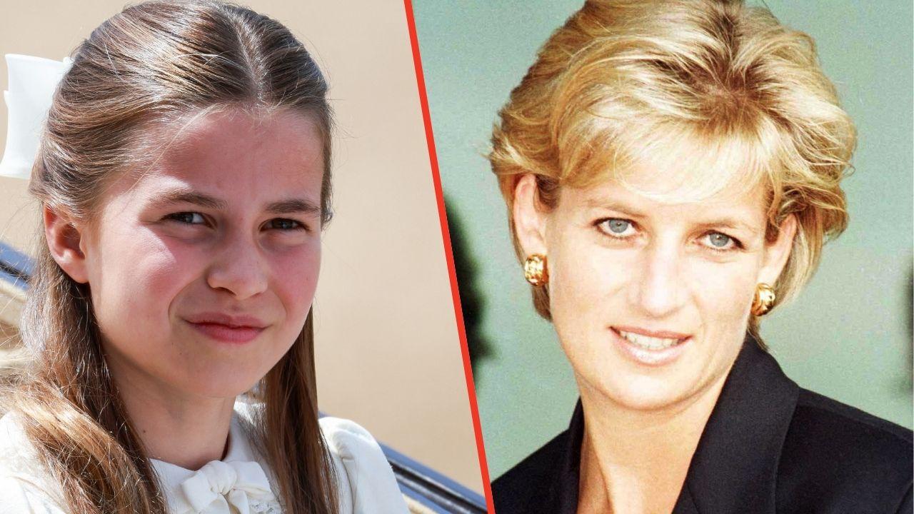 Photo of Princesses Diana and Charlotte
