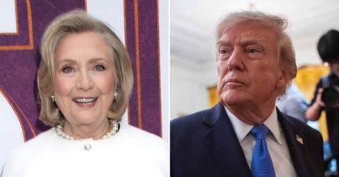 split image of Hillary Clinton and Donald Trump