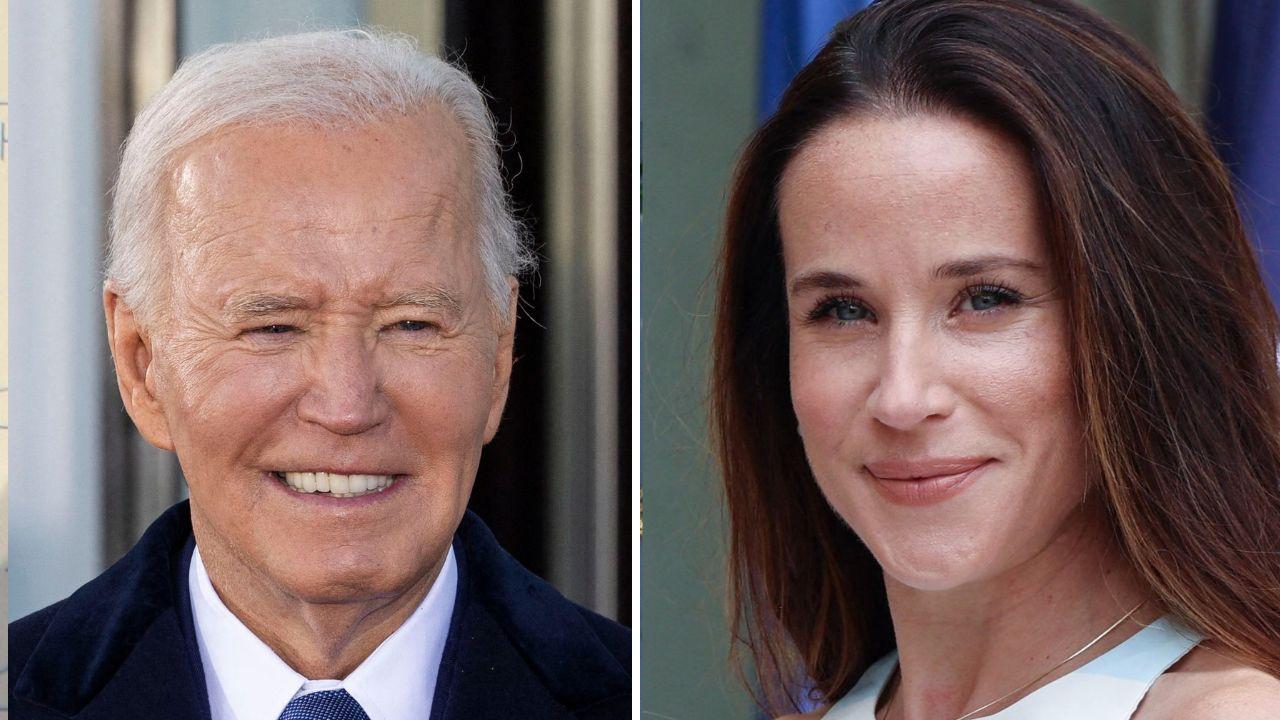 Photo of Joe and Ashley Biden