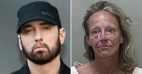 photo of eminem and 'wife'