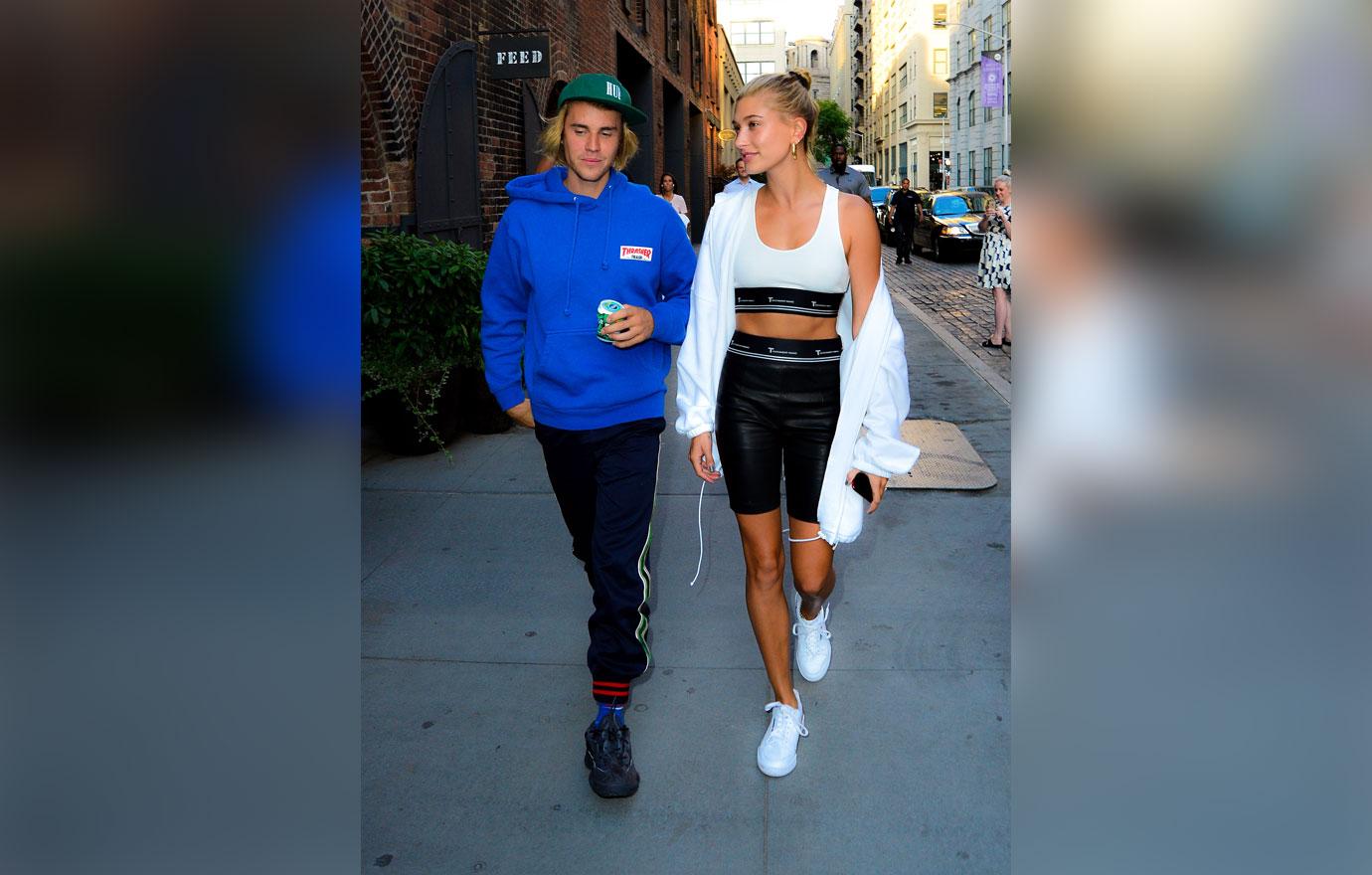 //Justin Bieber Hailey Baldwin Date Engagement