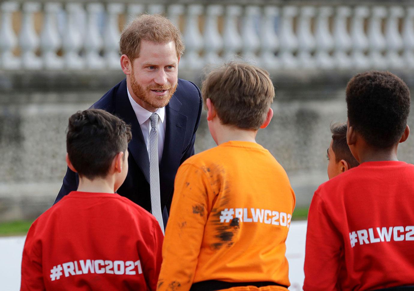 Rugby League World Cup 2021 draws, Prince Harry Is All Smiles At First Royal Appearance Since Leaving Family