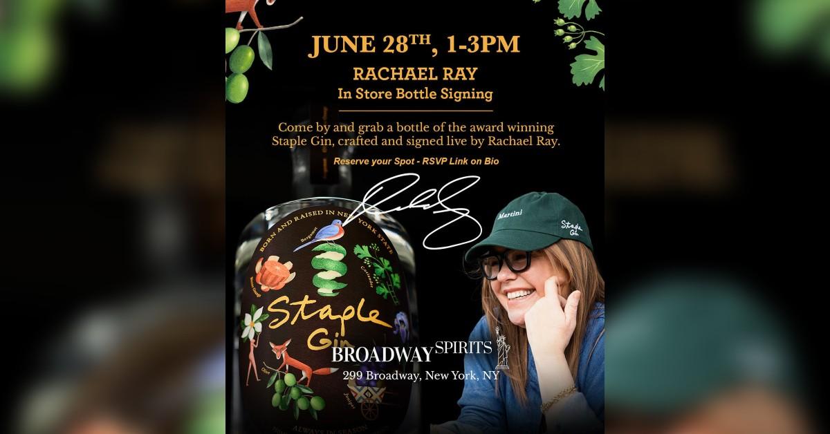 racheal ray broadwayspirits