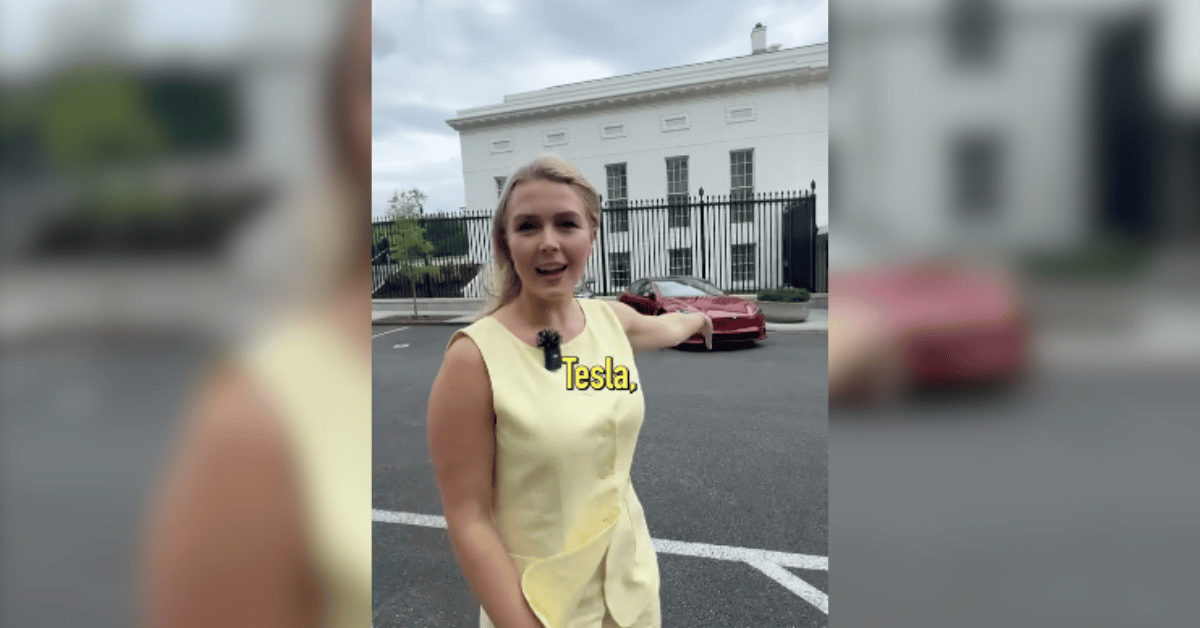 karoline leavitt sparks backlash over rare white house tour