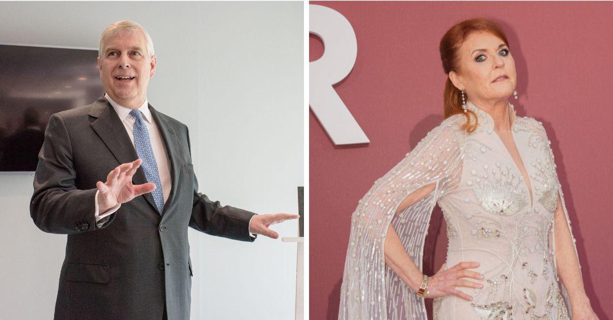 Photo of Andrew Windsor and Sarah Ferguson