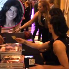 //teresa giudice donates money book signing event charity sq