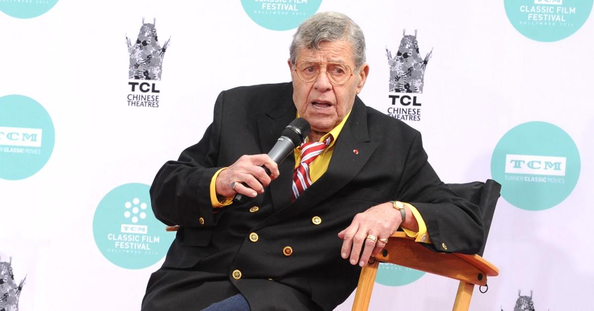 Composite photo of Jerry Lewis.