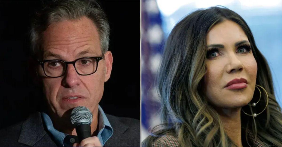 Jake Tapper Blasts Kristi Noem for 'False' Claims After Fatal ICE Shooting