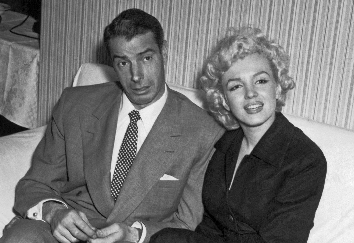 Marilyn Monroe and Joe DiMaggio