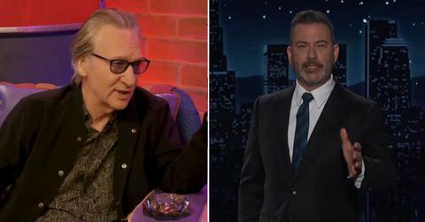 Photo of Bill Maher and Jimmy Kimmel