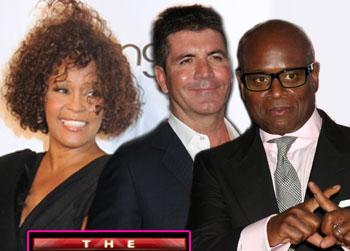 //whitney houston considered x factor splash
