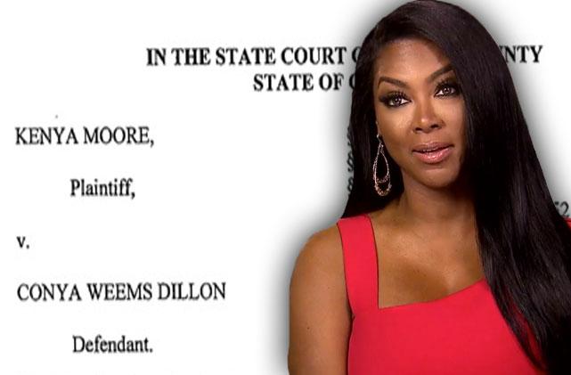 //kenya moore evicted landlord revenge rhoa pp