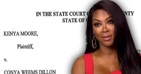 //kenya moore evicted landlord revenge rhoa pp