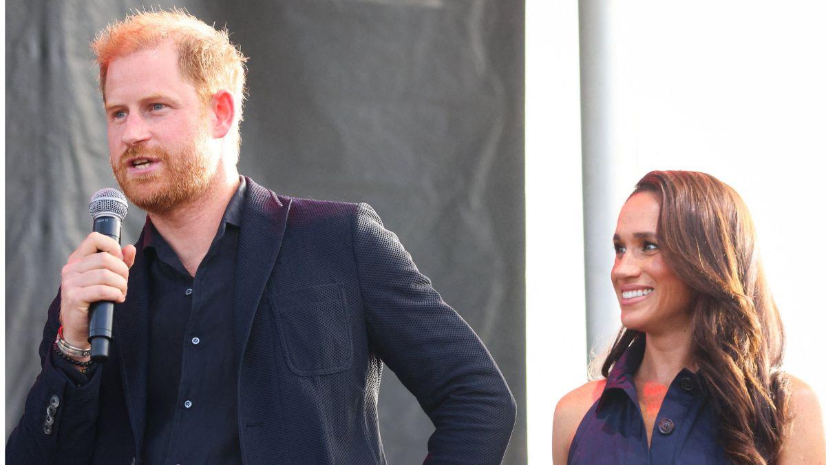 Photo of Prince Harry and Meghan Markle