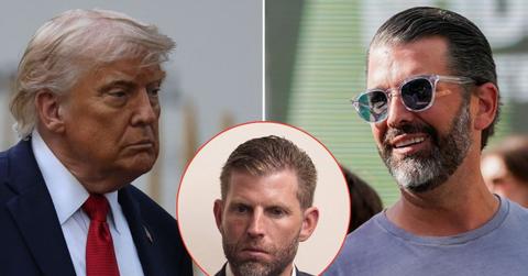 picture of Donald Trump, Eric Trump and Donald Trump Jr.