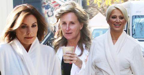 rhony filming sonja morgan dorinda medley