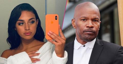 Top, Jamie Foxx poses for the camera; bottom, Sela Vave takes a selfie.