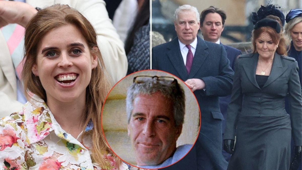 picture of Princess Beatrice, Andrew Windsor and Sarah Ferguson