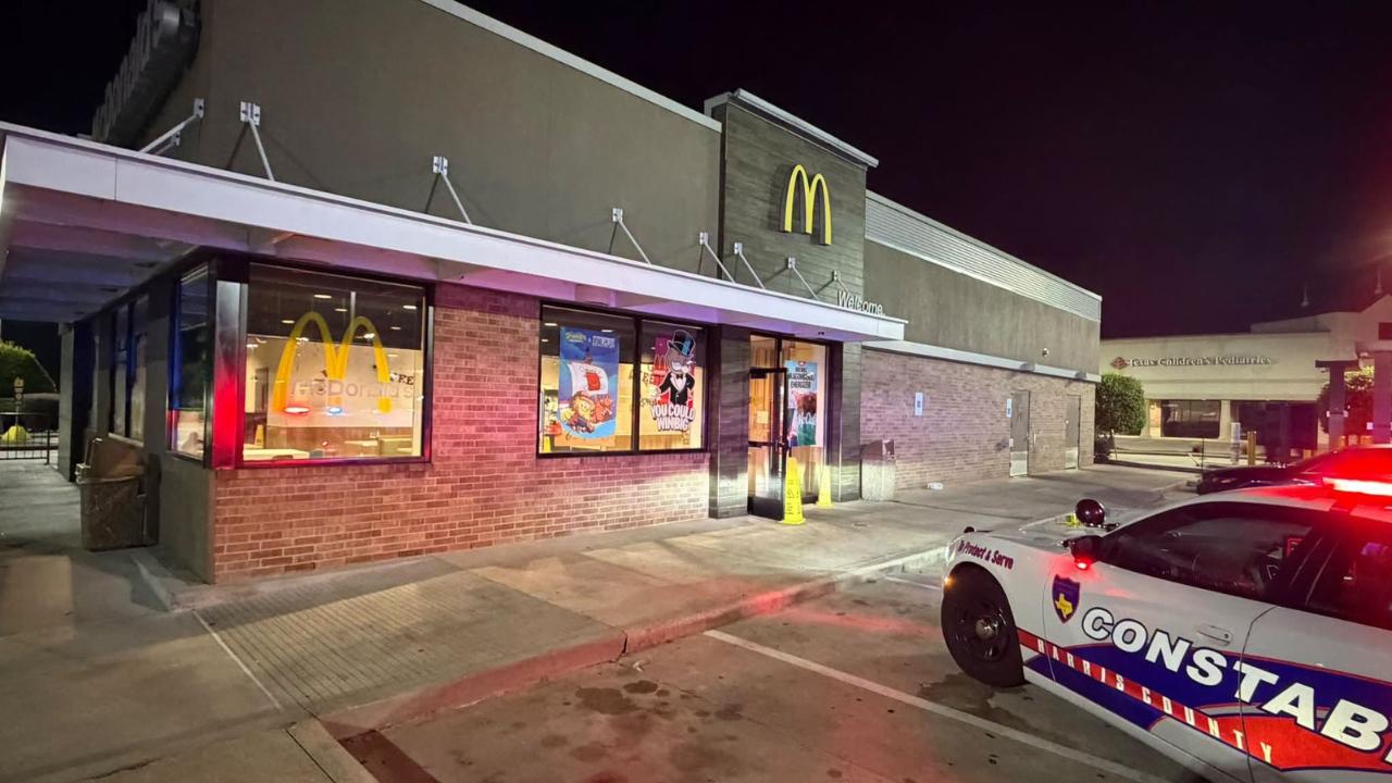 The victim was stabbed in the Mcdonald's bathroom.