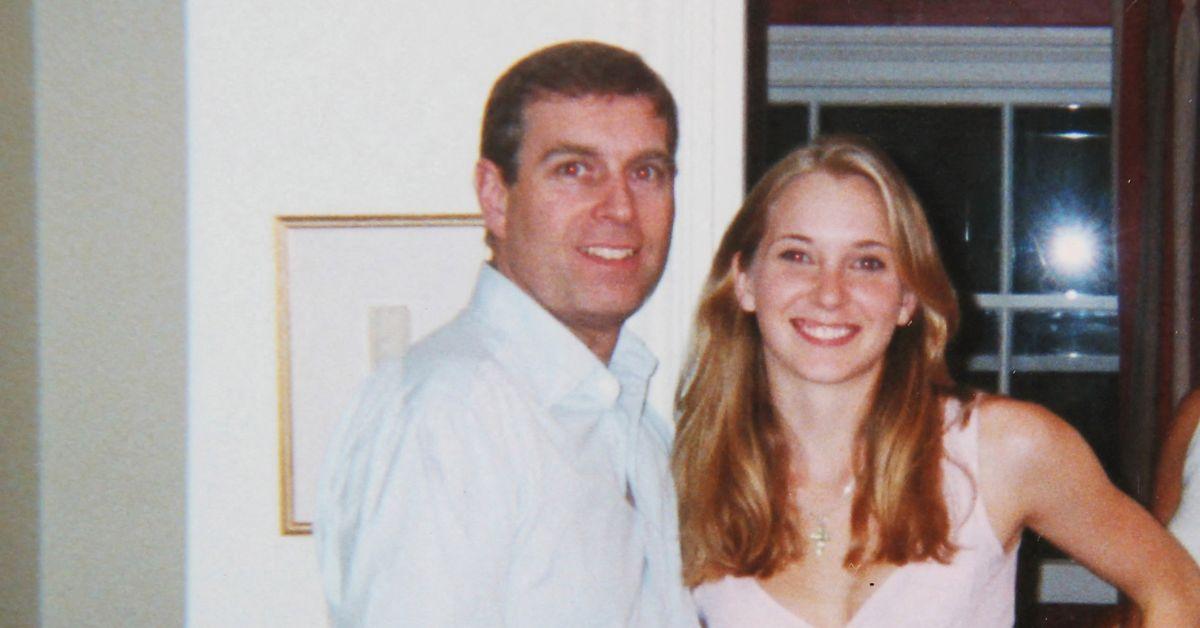 Photo of Prince Andrew and Virginia Giuffre