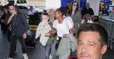 //brad pitt angelina jolie divorce kids fathers day snub pp