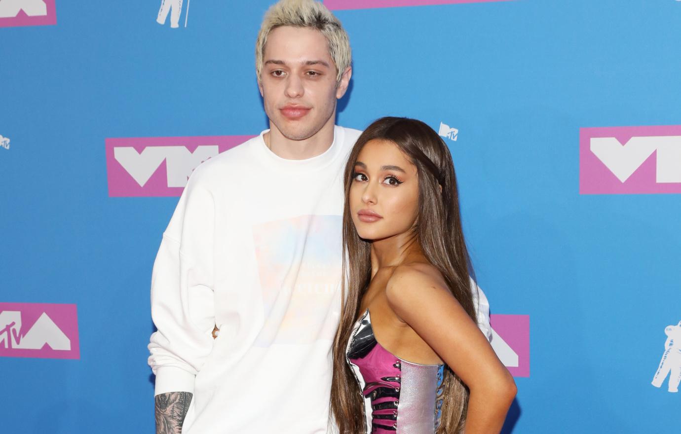 Ariana Grande and Pete Davidson