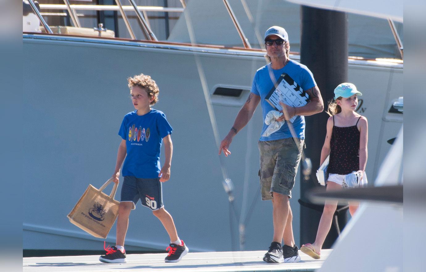 Nicole Kidman And Keith Urban Spend Holiday Time On Yacht