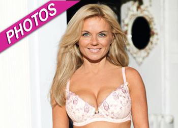 //geri halliwell spice girl model lingerie splash