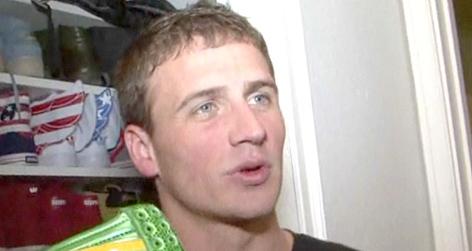 //ryan lochte shoe square