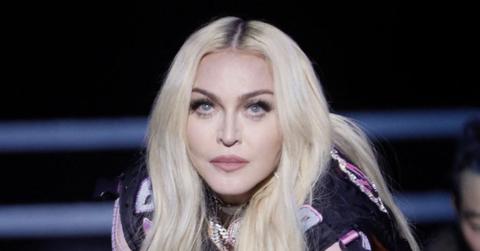 Madonna tests new material by stretching herself with a stand-up comedy experiment.