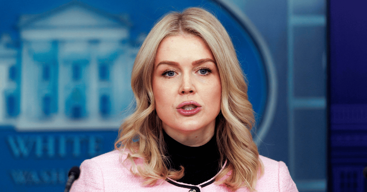 Trump Makes 'Creepy' Joke About 'Grabbing' Press Sec. Karoline Leavitt